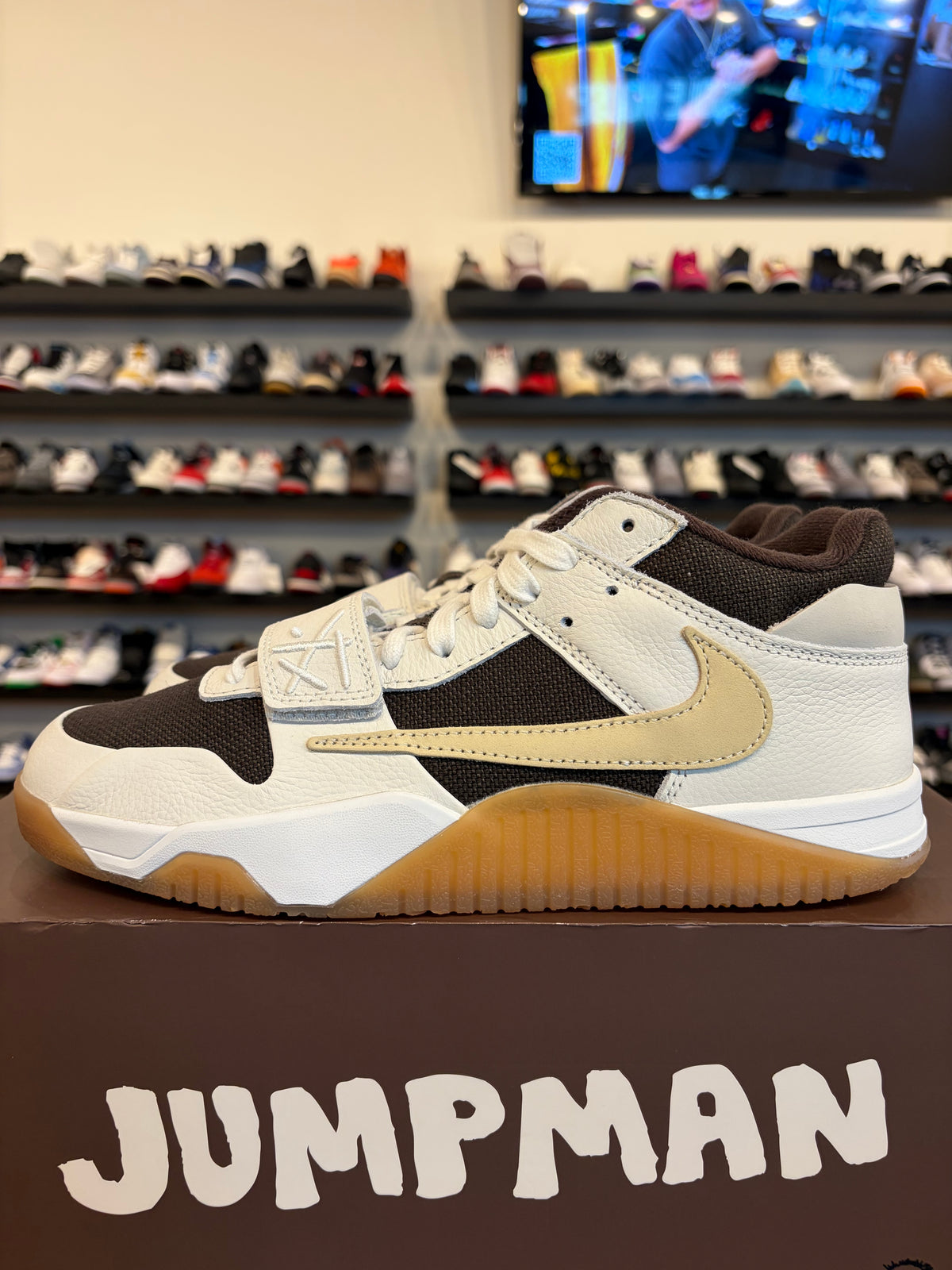 Jordan Jumpman Jack Travis Scott Sail Size 10 Pre-Owned