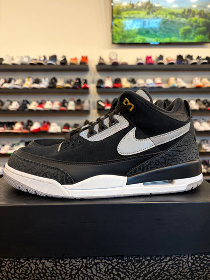 Jordan 3 Tinker Black Cement Size 11.5 Pre-Owned
