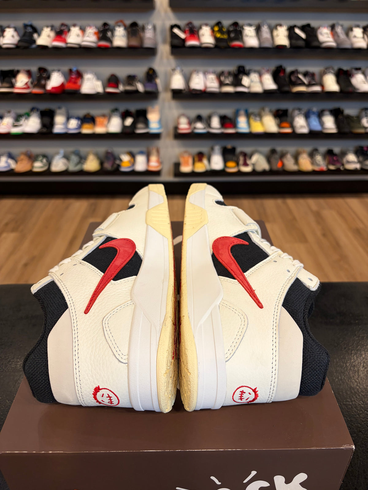 Jordan Jumpman Jack Travis Scott University Red Size 10 Pre-Owned
