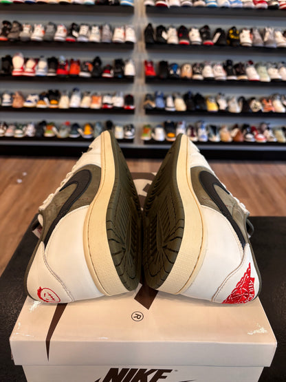 Jordan 1 Low Travis Scott Medium Olive Size 11.5 Pre-Owned