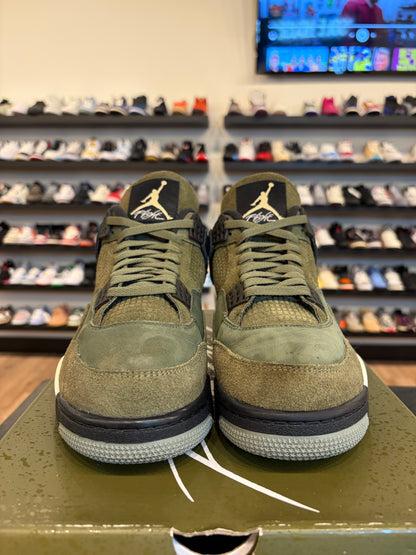 Jordan 4 Craft Olive Size 12 Pre-Owned