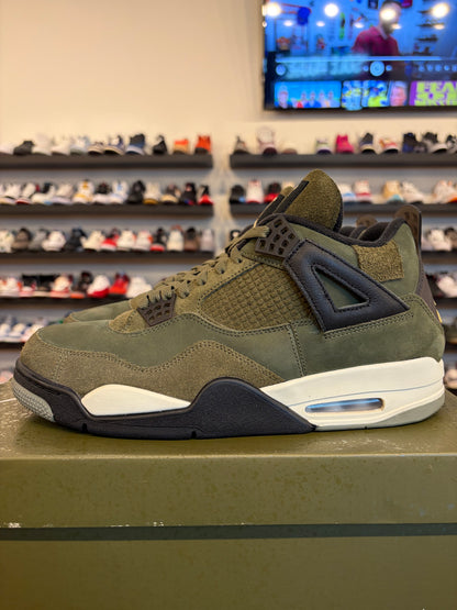 Jordan 4 Craft Olive Size 12 Pre-Owned