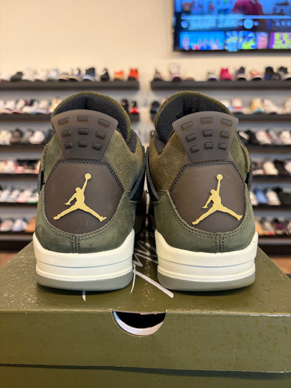 Jordan 4 Craft Olive Size 12 Pre-Owned