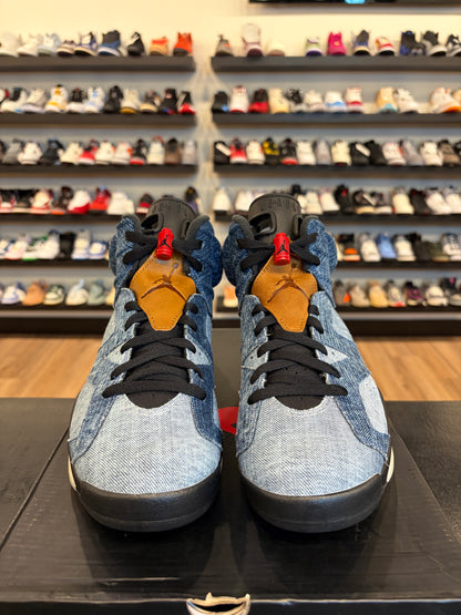 Jordan 6 Washed Denim Size 9.5 Pre-Owned