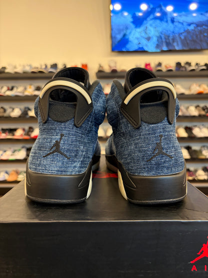 Jordan 6 Washed Denim Size 9.5 Pre-Owned