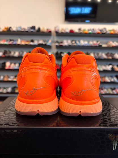Nike Kobe 6 Protro Total Orange Size 7.5 Pre-Owned