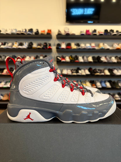 Jordan 9 Fire Red Chile Size 6.5Y (8W) Pre-Owned