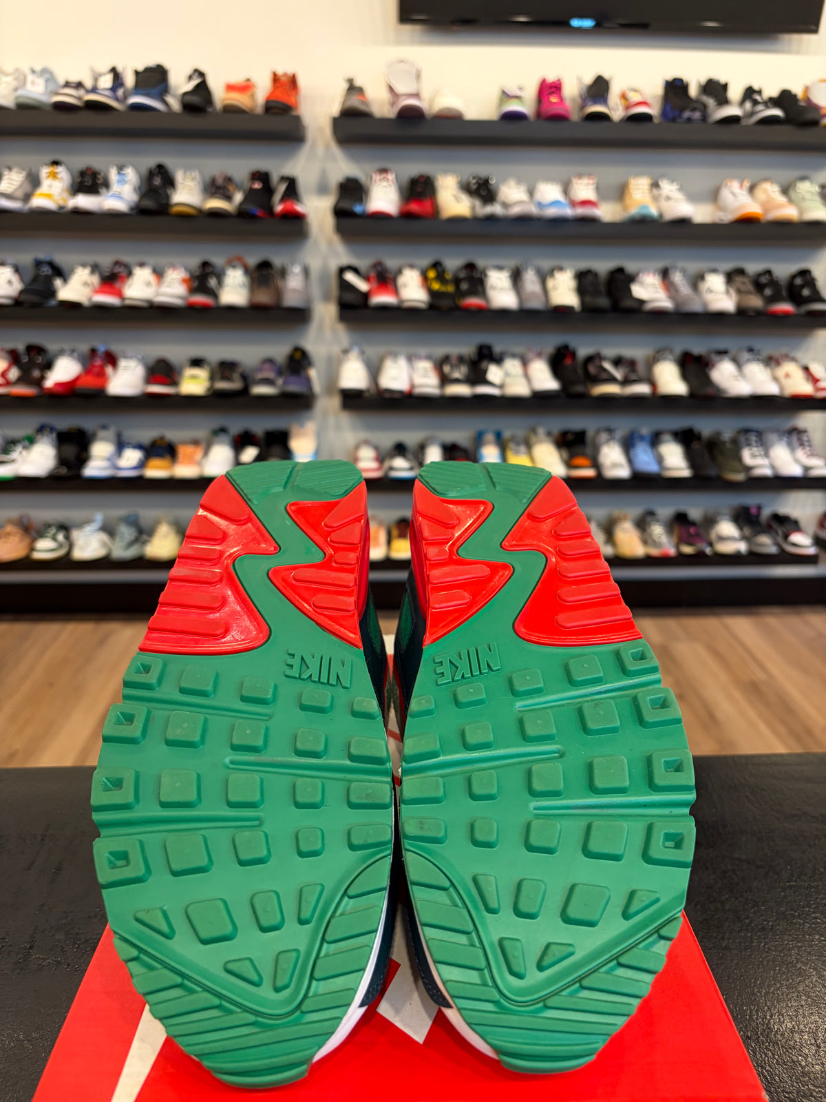 Nike Air Max 90 Christmas Size 12.5 Pre-Owned