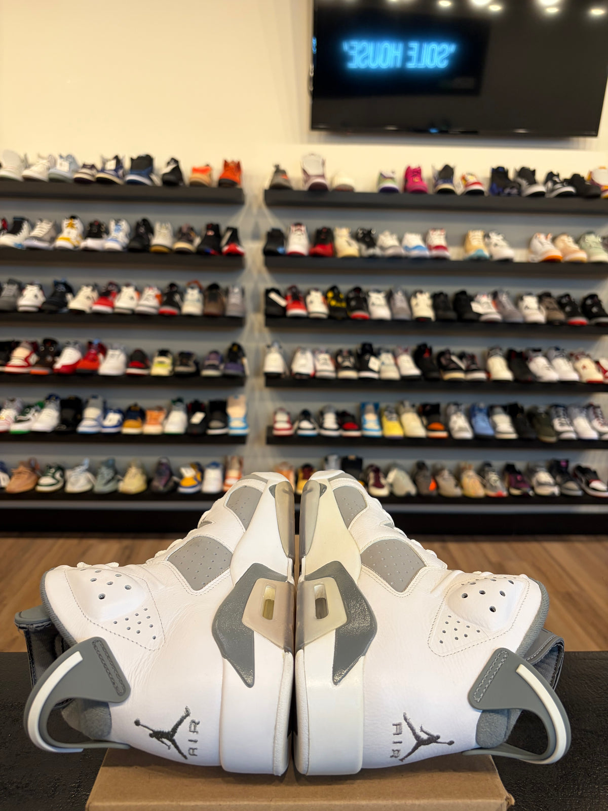 Jordan 6 Cool Grey Size 9.5 Pre-Owned (No Box)