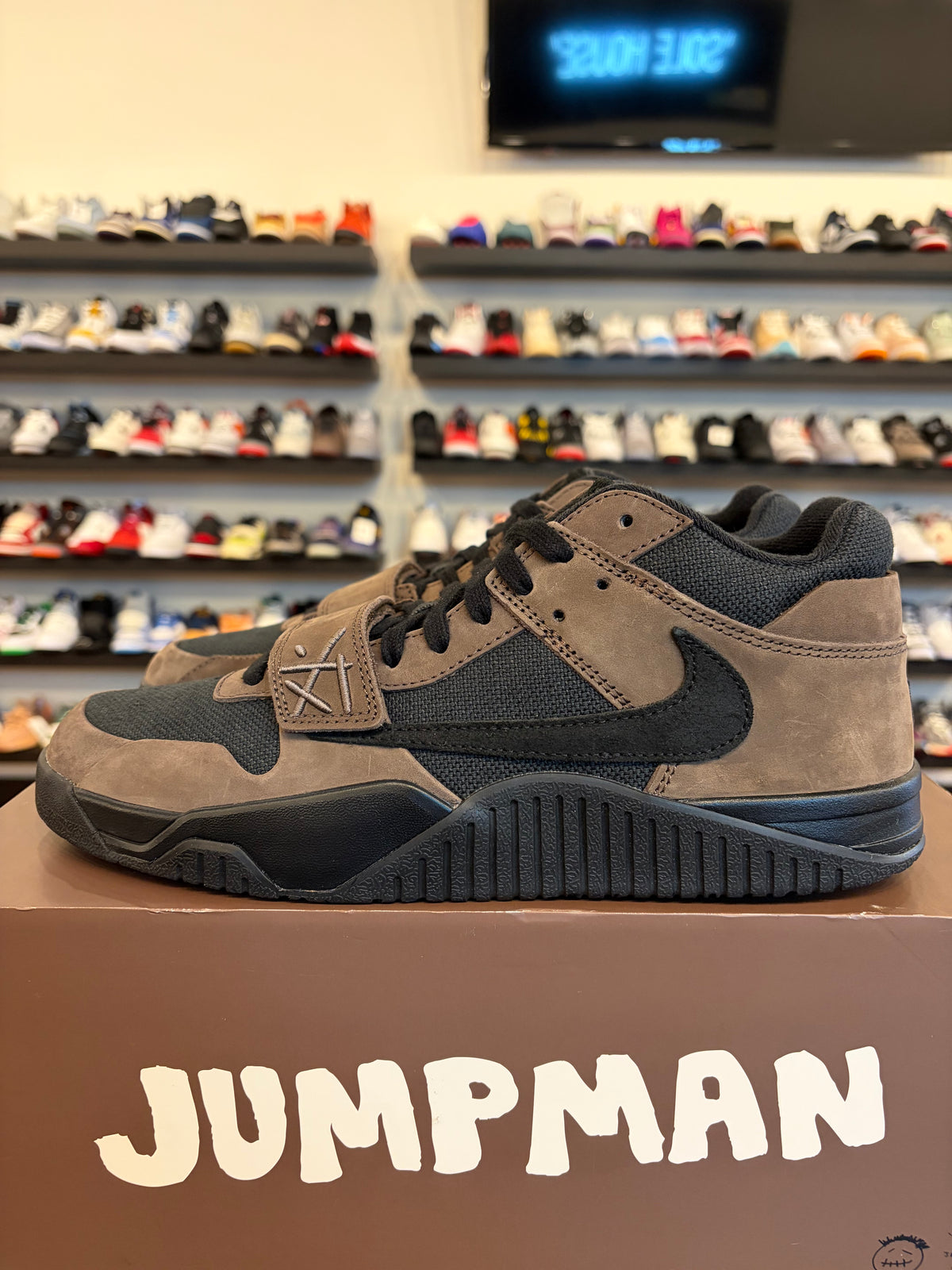 Jordan Jumpman Jack Travis Scott Dark Mocha Size 11 Brand New