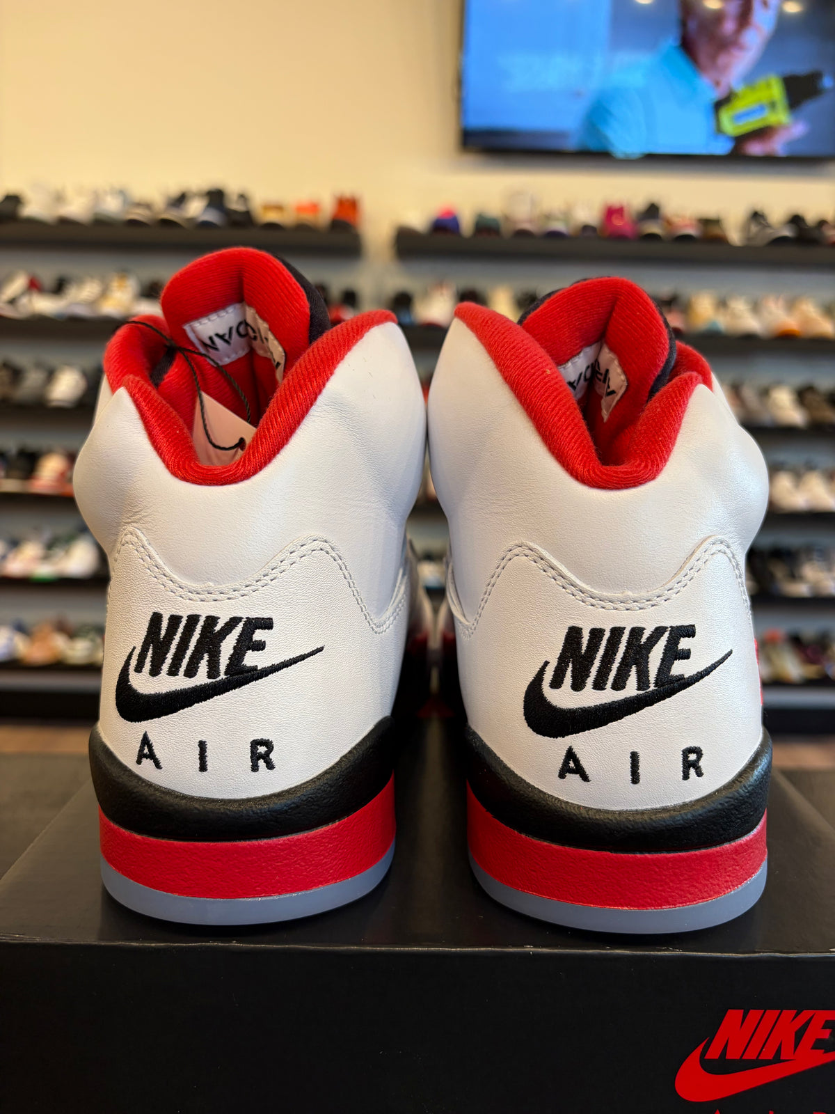 Jordan 5 Fire Red 2025 Size 8 Brand New