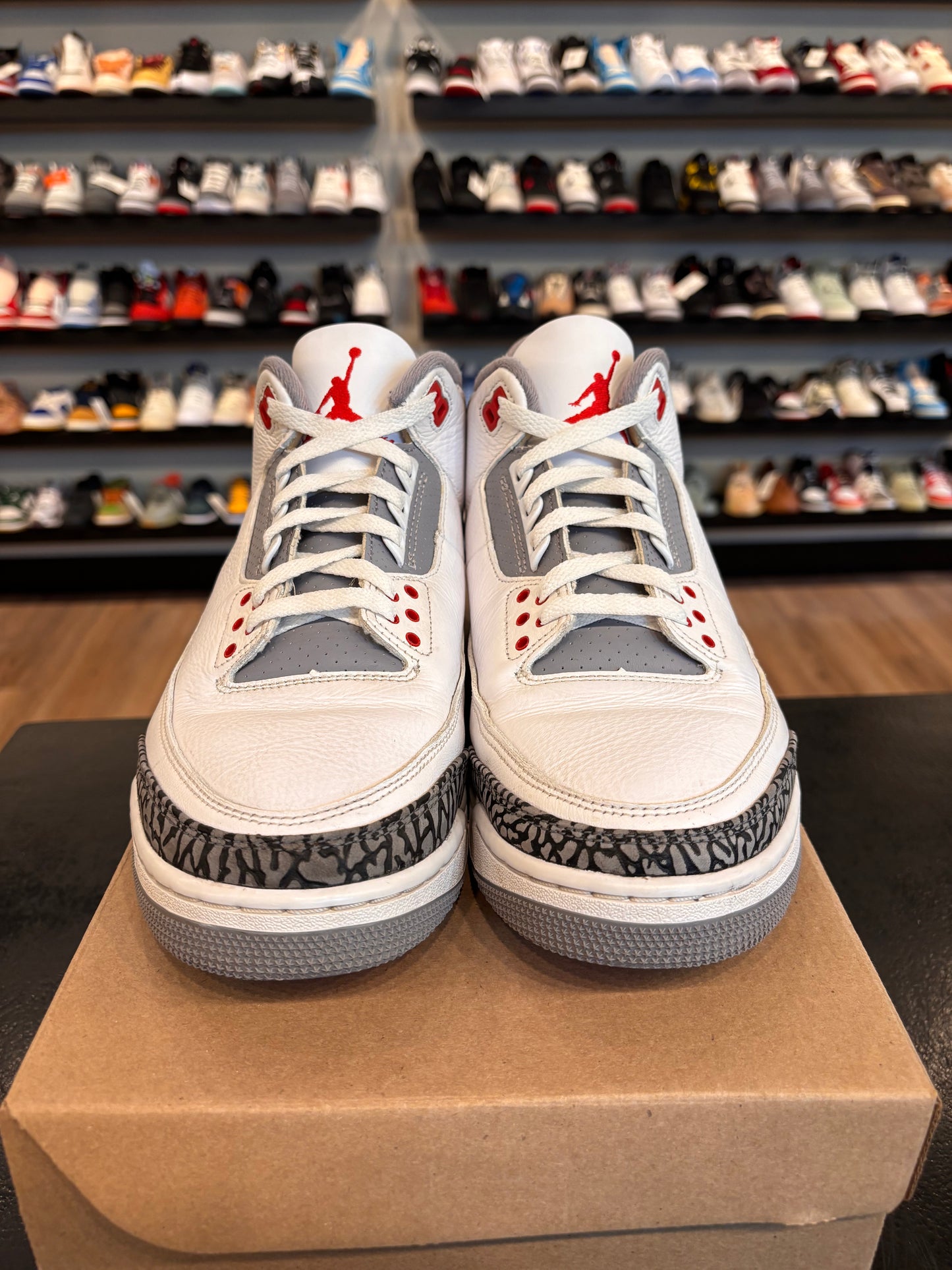 Jordan 3 Fire Red 2022 Size 11 Pre-Owned (No Box)