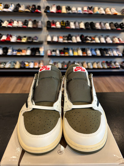 Jordan 1 Low Travis Scott Medium Olive Size 9 Brand New