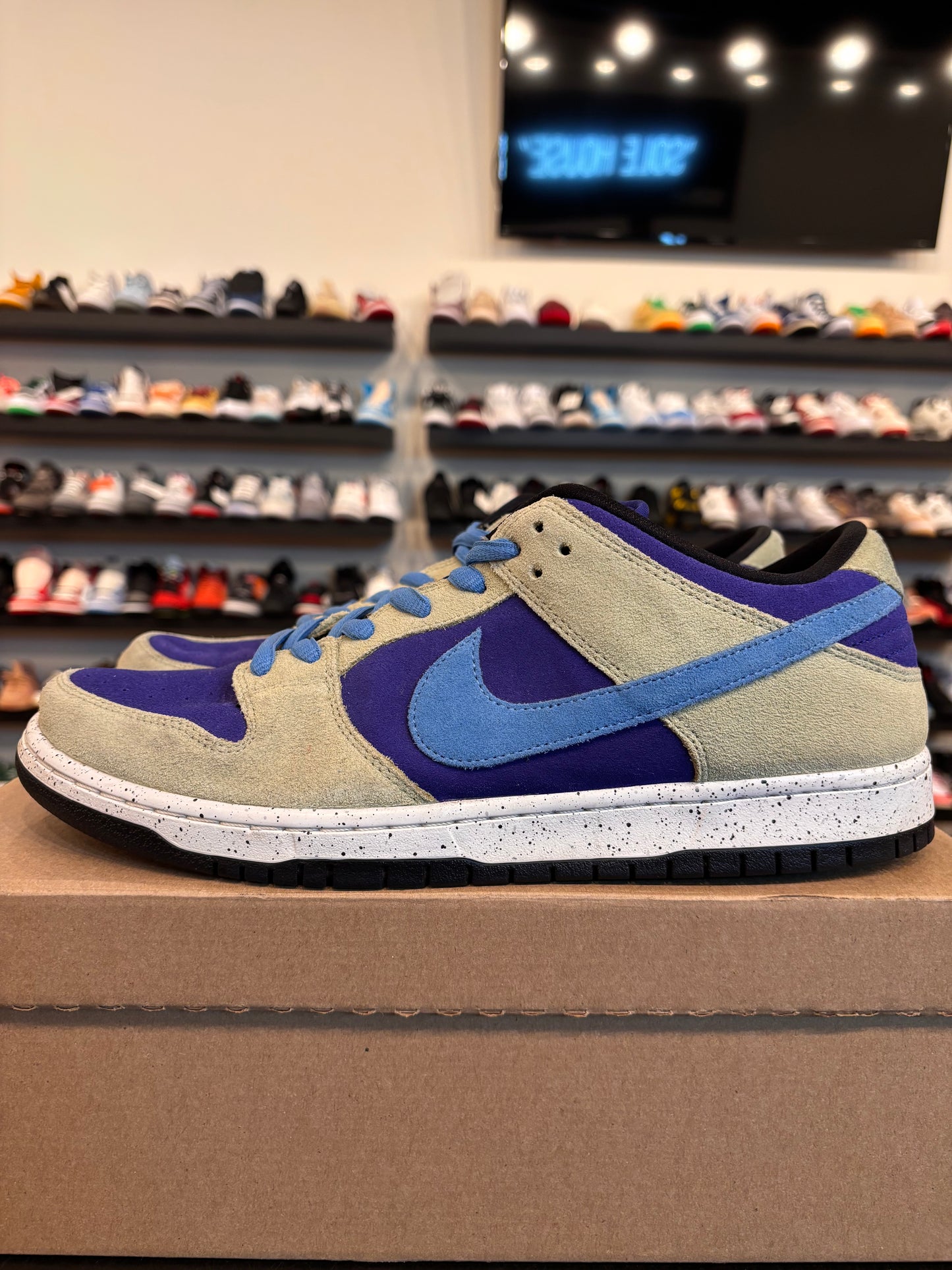 Nike SB Dunk Low ACG Celadon Size 12 Pre-Owned (No Box)