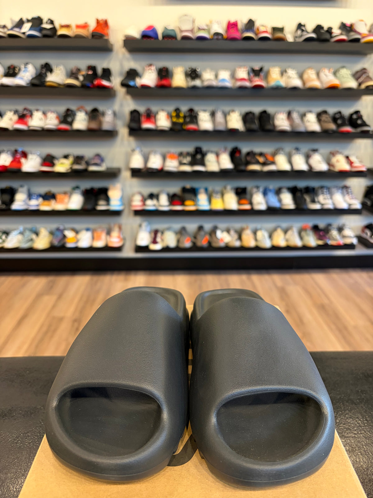 Yeezy Slide Onyx Size 4 (5.5W) Brand New