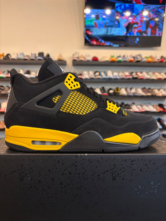 Jordan 4 Yellow Thunder Size 12 Brand New