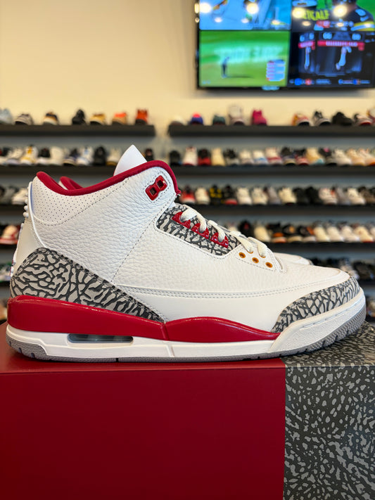 Jordan 3 Cardinal Size 10 Brand New
