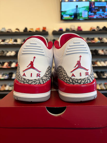 Jordan 3 Cardinal Size 10 Brand New