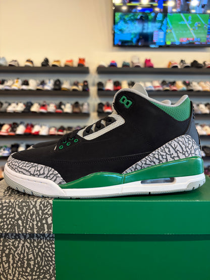 Jordan 3 Pine Green Size 10 Brand New
