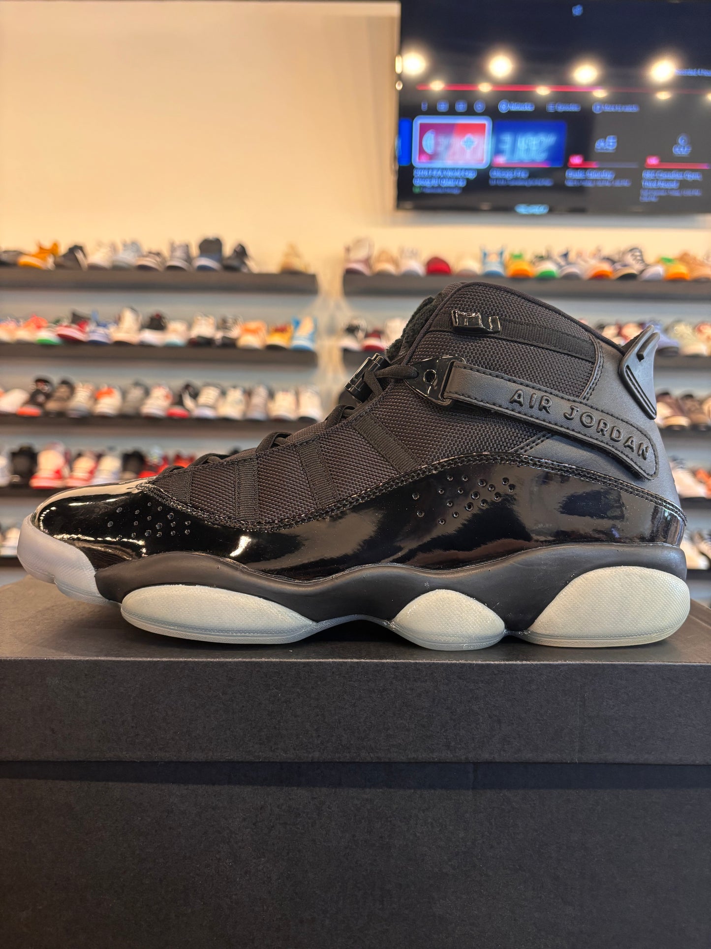 Jordan 6 Rings Black Ice Size 11.5 Brand New