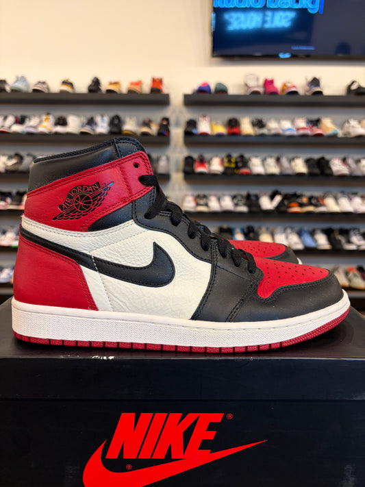 Jordan 1 Bred Toe Size 10 Pre-Owned