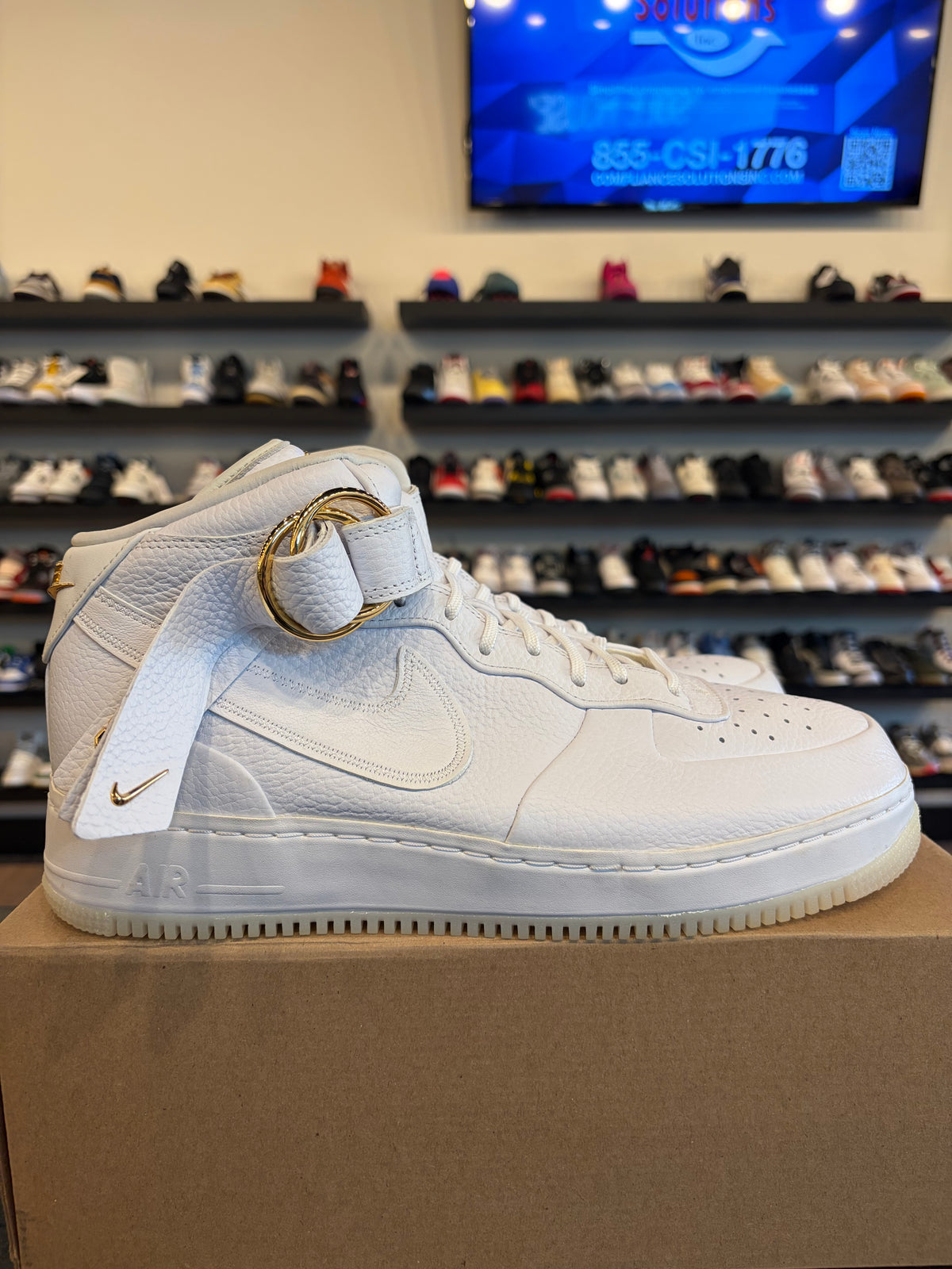 Nike Air Force 1 Mid Victor Cruz Size 13 Pre-Owned (No Box)