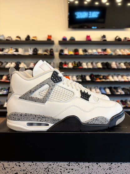 Jordan 4 White Cement 2025 Size 10.5 Brand New