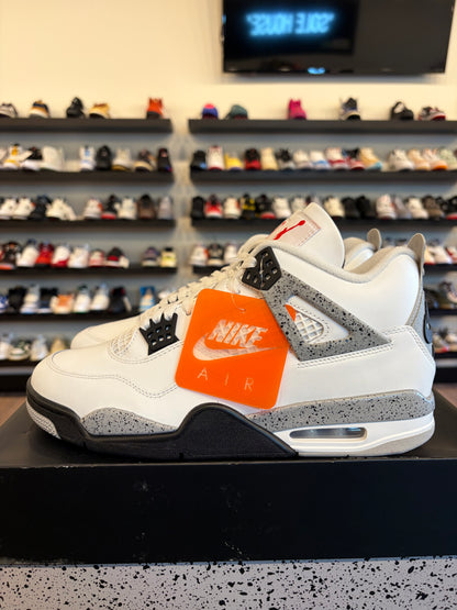 Jordan 4 White Cement 2025 Size 10.5 Brand New