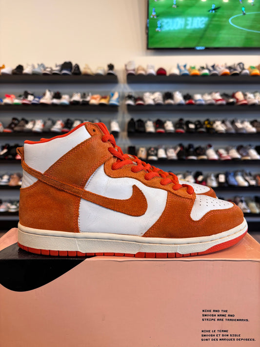 Nike SB Dunk High Syracuse 2005 Size 10 Pre-Owned
