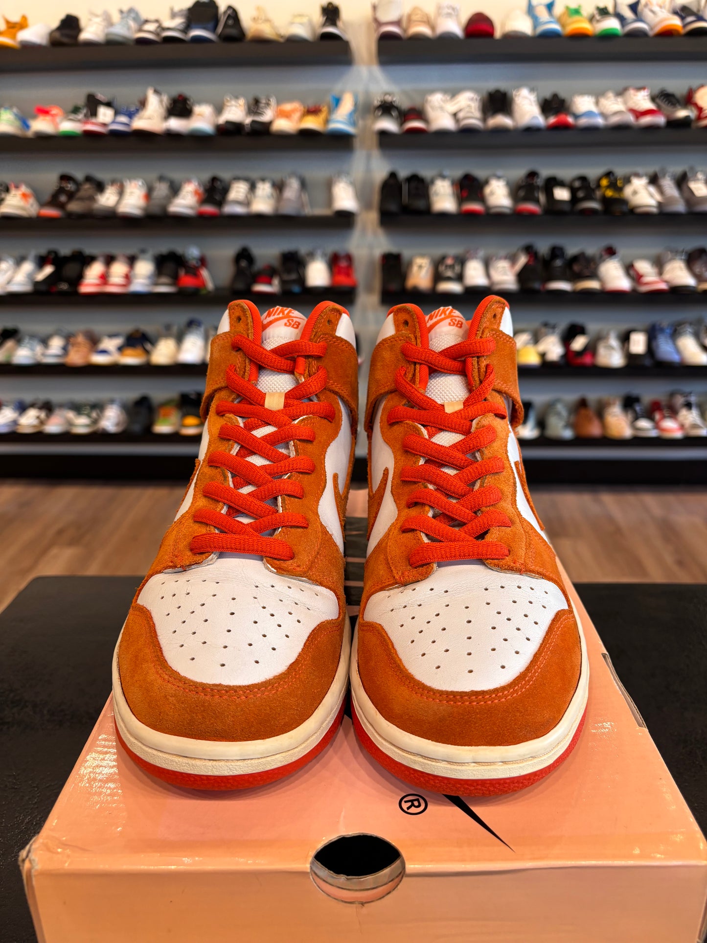 Nike SB Dunk High Syracuse 2005 Size 10 Pre-Owned