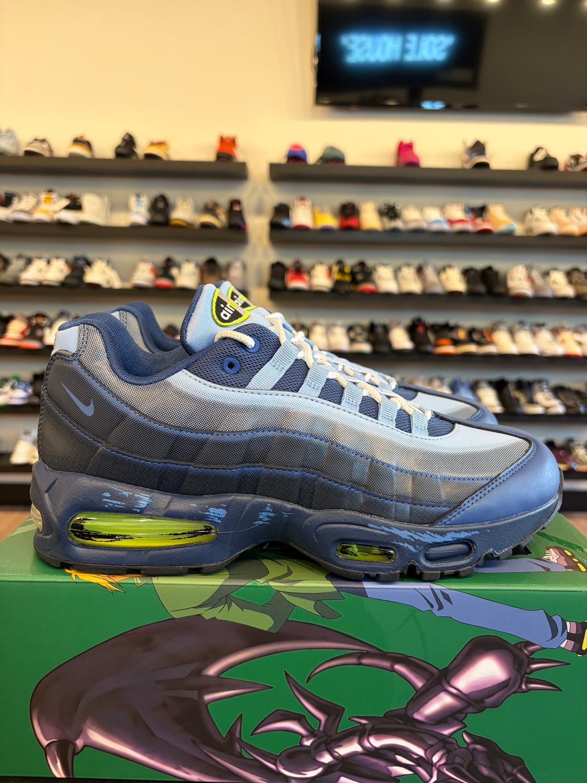 Nike Air Max 95 Yu-Gi-Oh! Size 10.5 Brand New (With Card)
