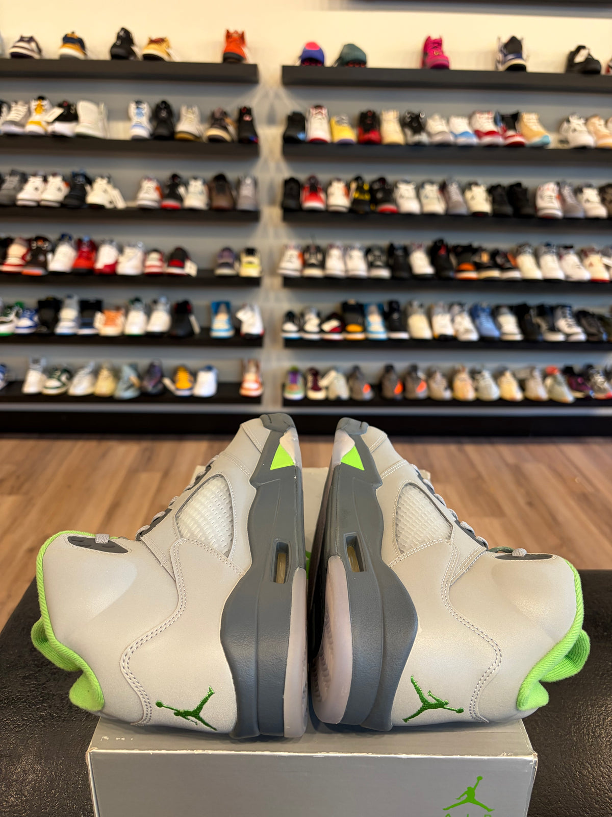 Jordan 5 Green Bean Size 7.5 Brand New