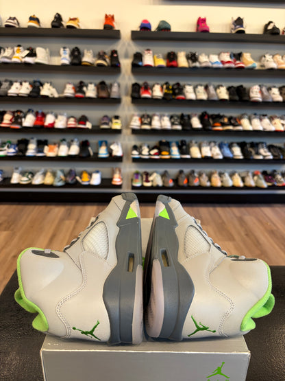 Jordan 5 Green Bean Size 7.5 Brand New