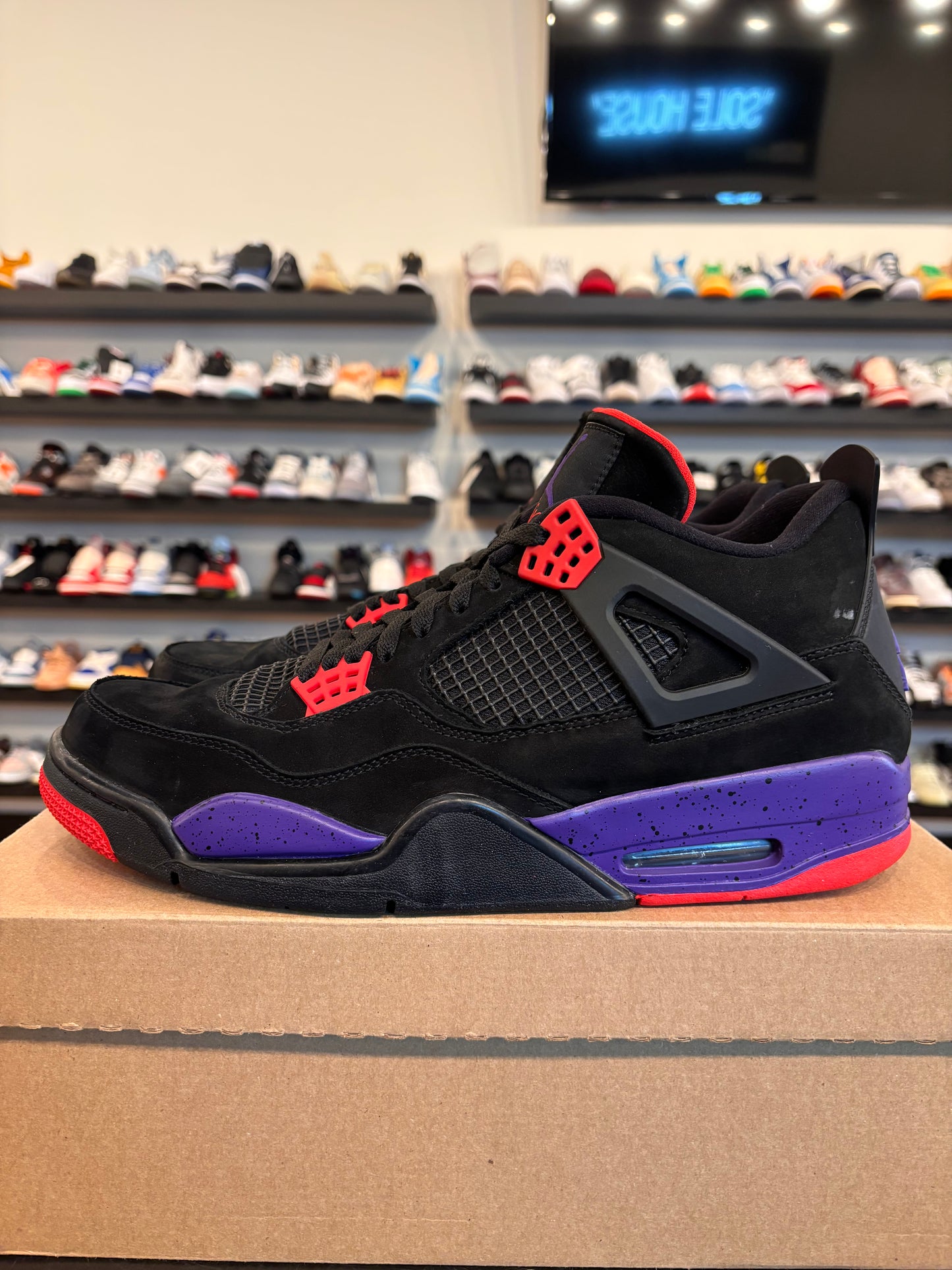 Jordan 4 Raptor OVO Drake Size 12 Pre-Owned (No Box)