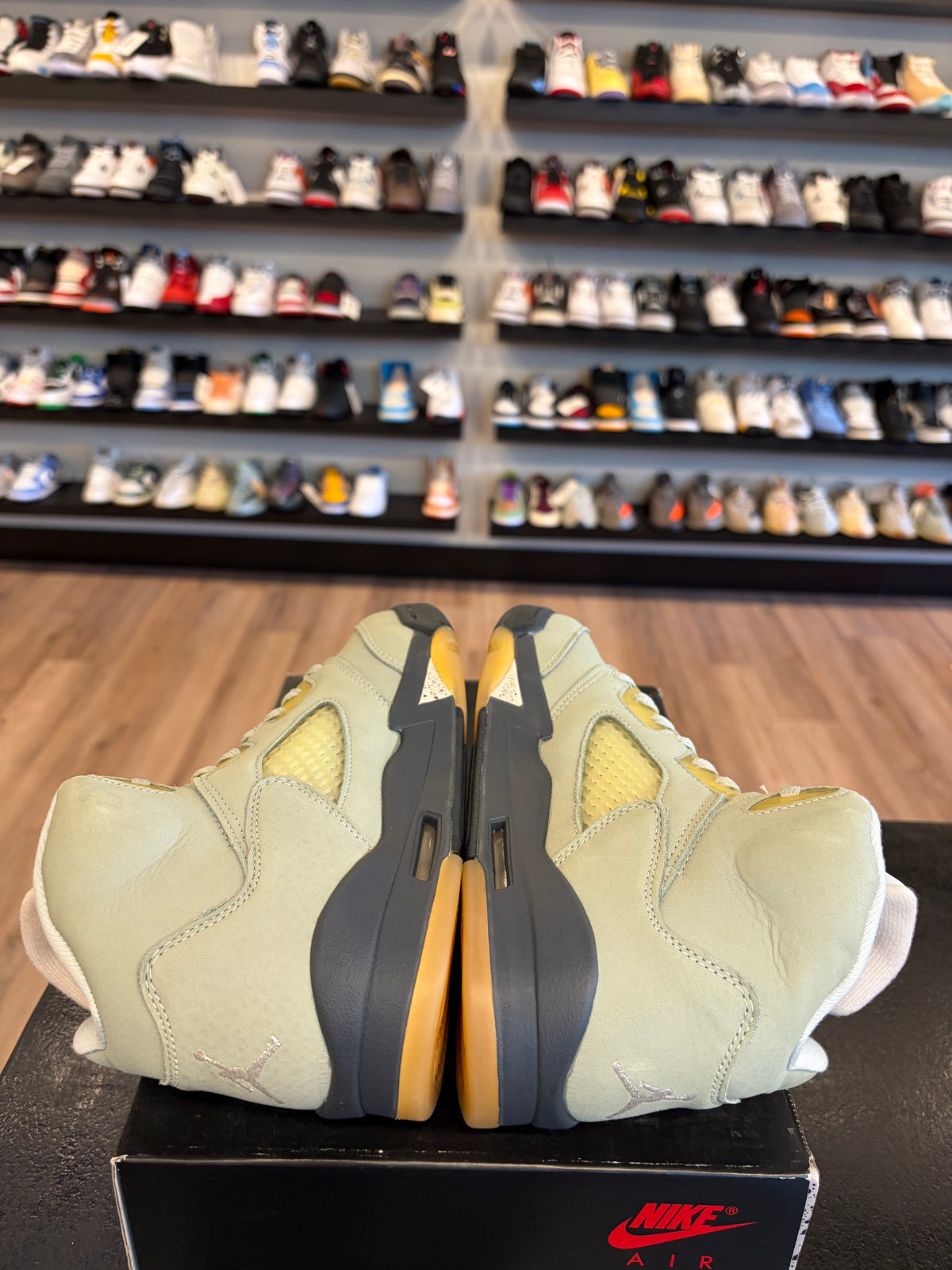 Jordan 5 Jade Horizon Size 7Y (8.5W) Brand New