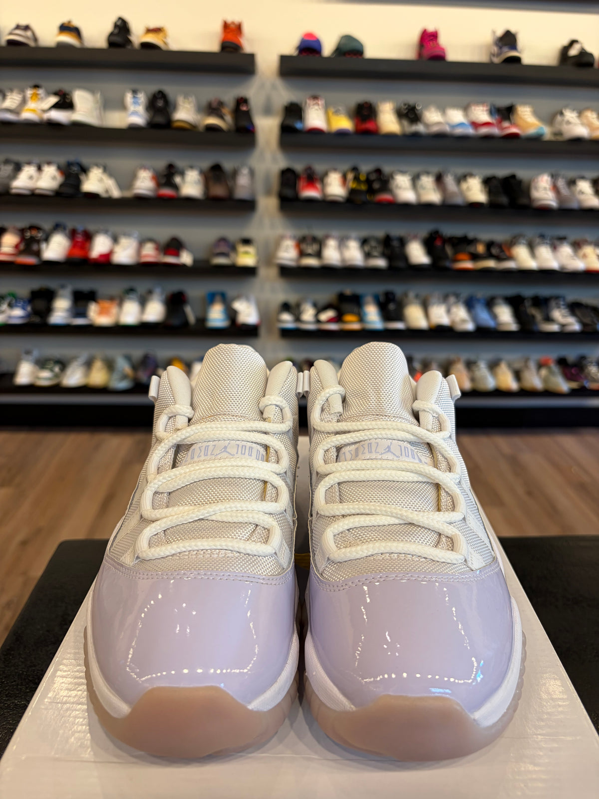 Jordan 11 Low Pure Violet Size 7Y (8.5W) Brand New