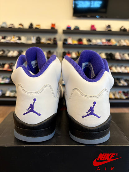 Jordan 5 Dark Concord Size 7Y (8.5W) Brand New