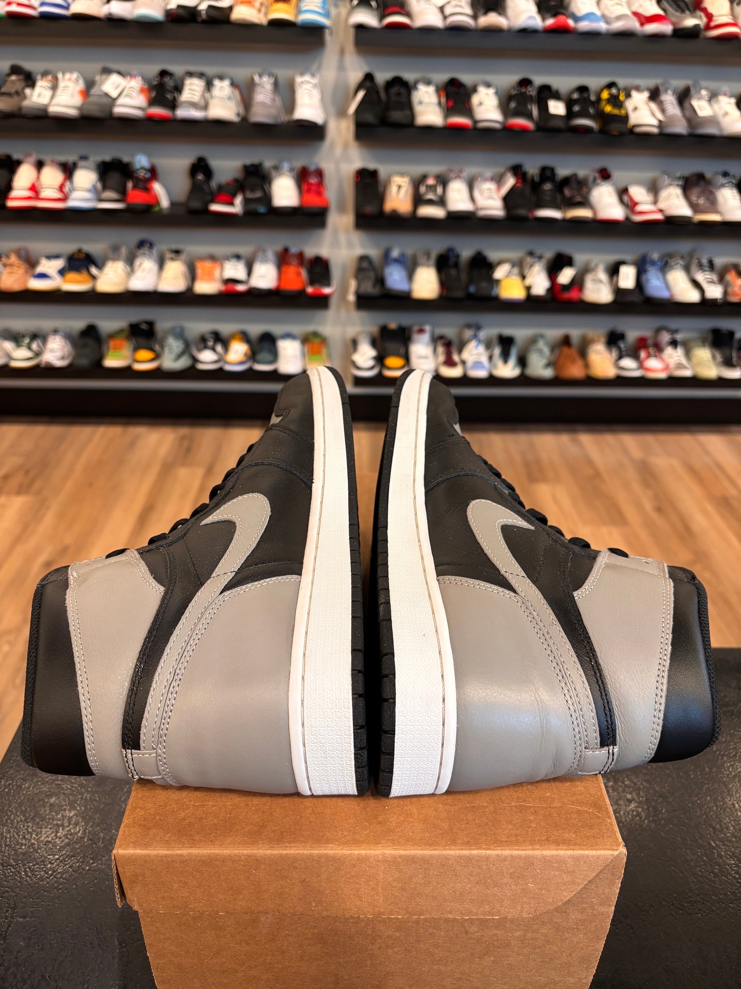 Jordan 1 Shadow 2018 Size 12 Pre-Owned (No Box)