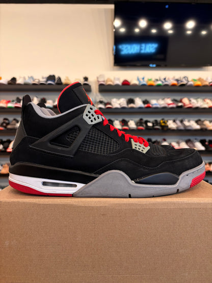 Jordan 4 Bred 2012 Size 14 Pre-Owned (No Box)