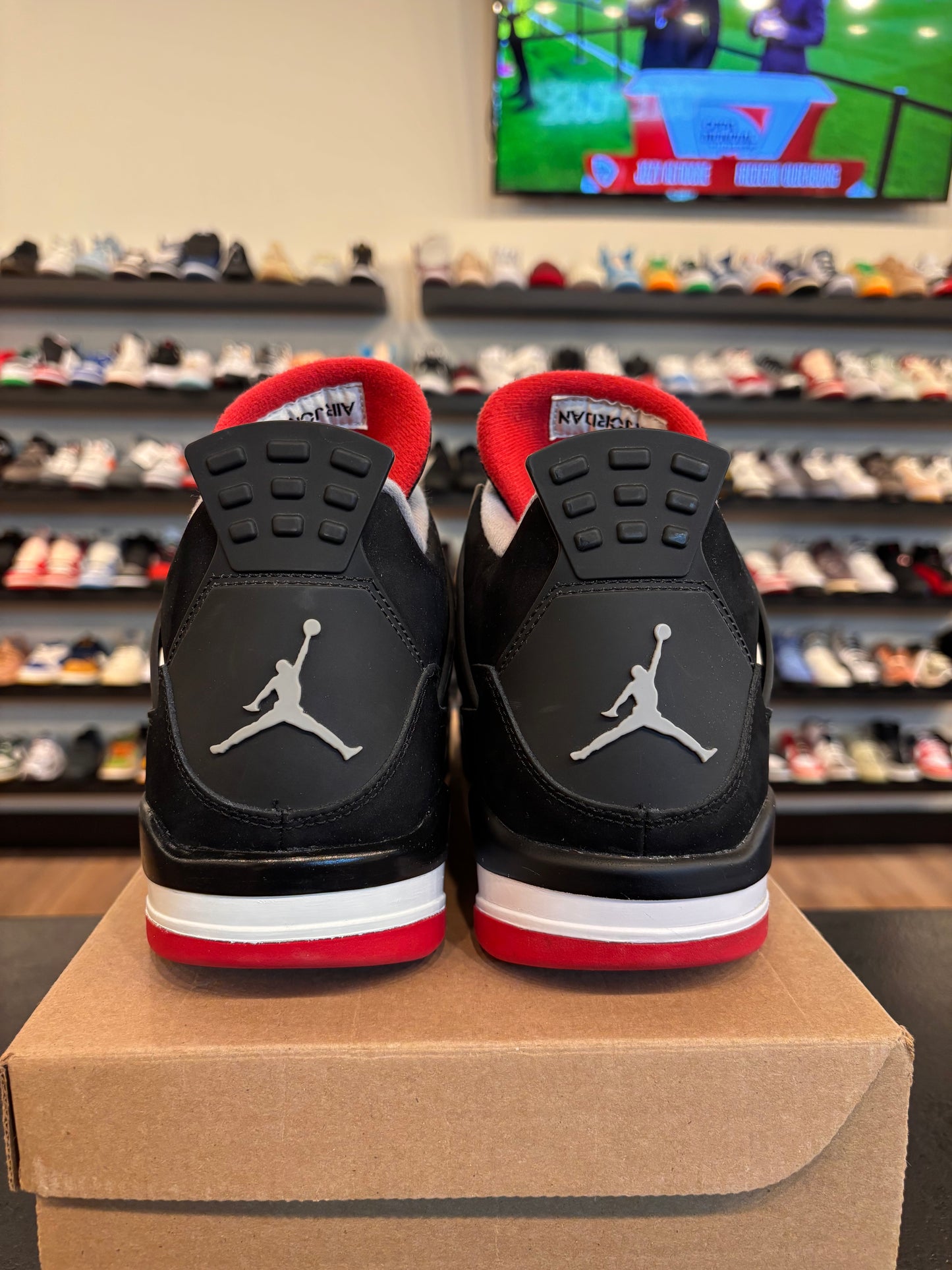 Jordan 4 Bred 2012 Size 14 Pre-Owned (No Box)