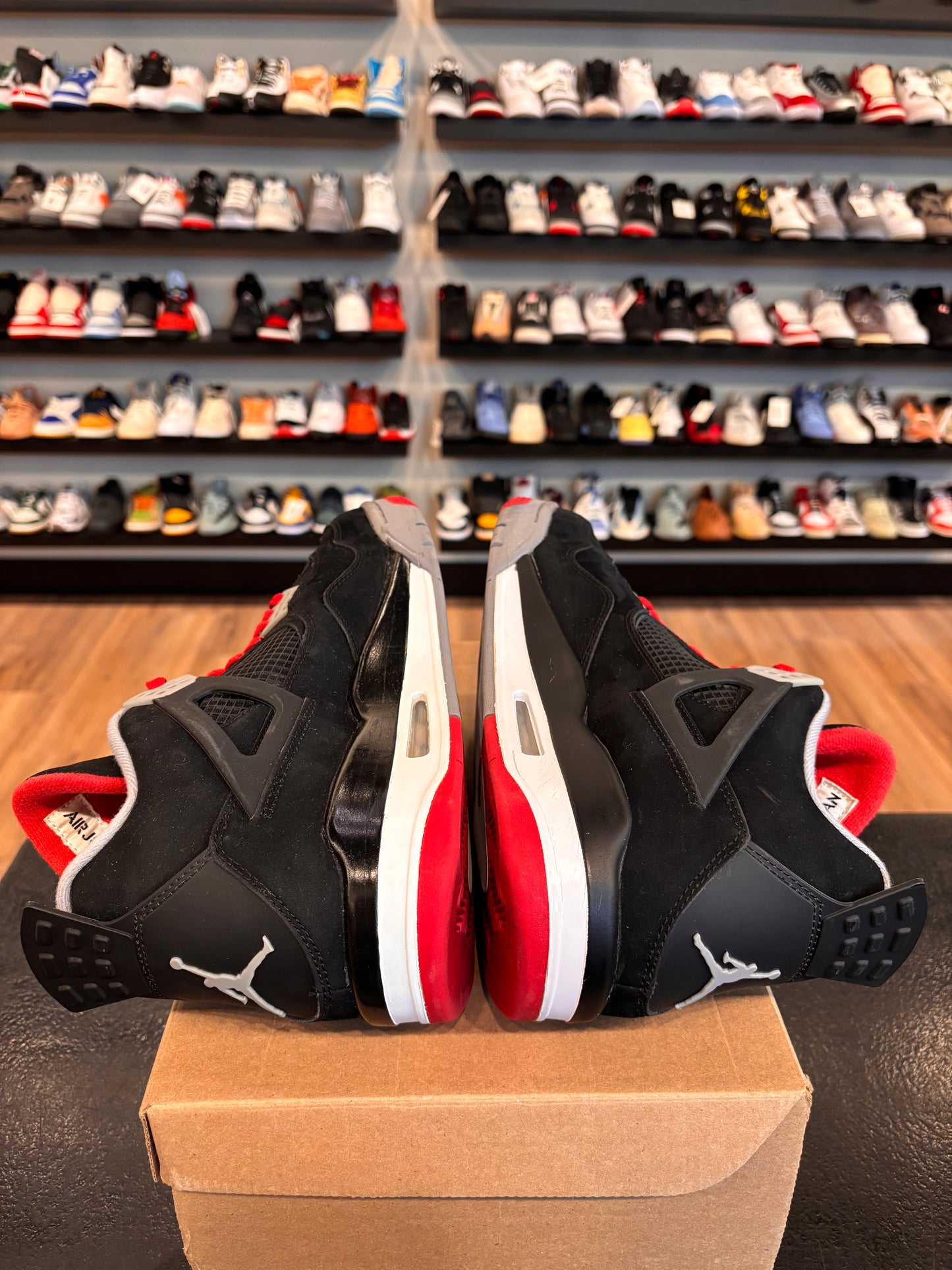 Jordan 4 Bred 2012 Size 14 Pre-Owned (No Box)