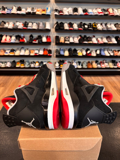 Jordan 4 Bred 2012 Size 14 Pre-Owned (No Box)