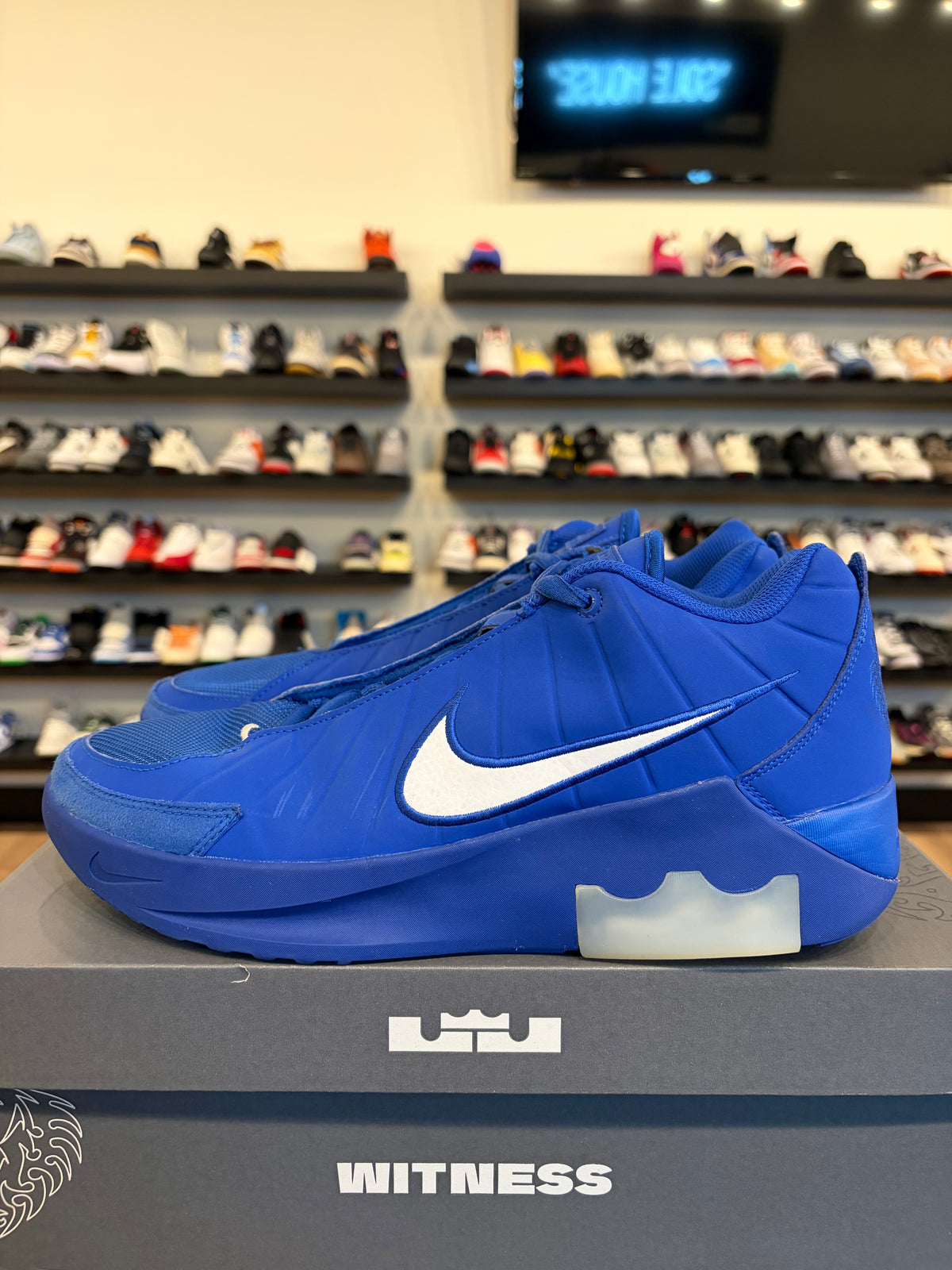 Nike LeBron Witness IX Blue Size 10.5 Pre-Owned