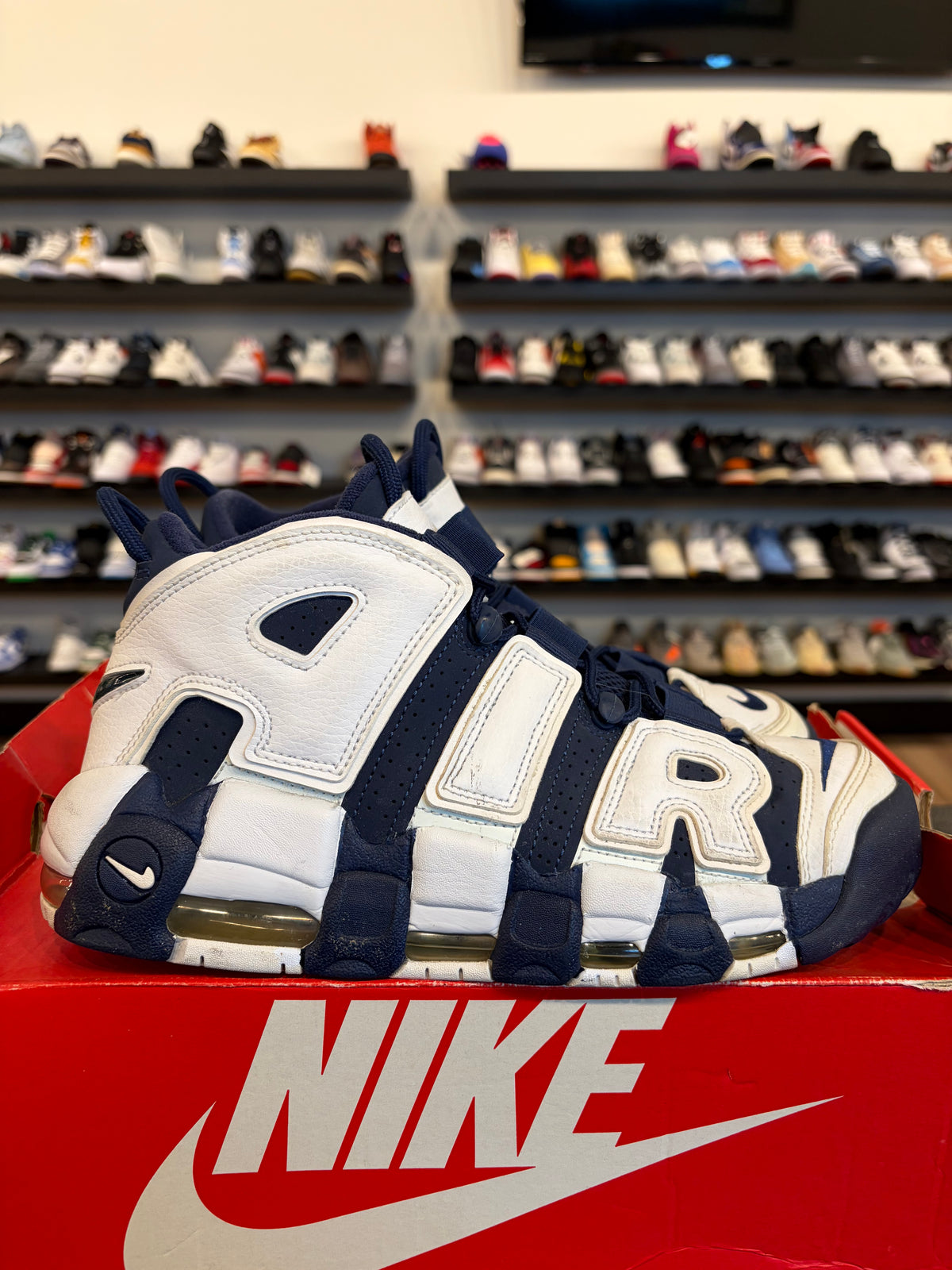 Nike Uptempo Olympic Size 8.5 Pre-Owned