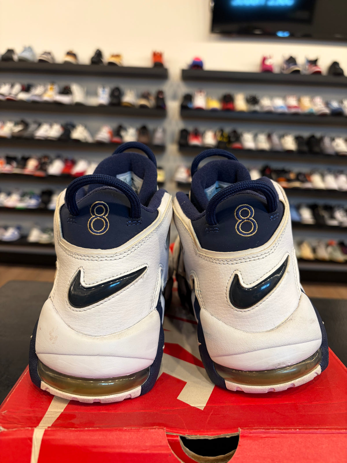 Nike Uptempo Olympic Size 8.5 Pre-Owned