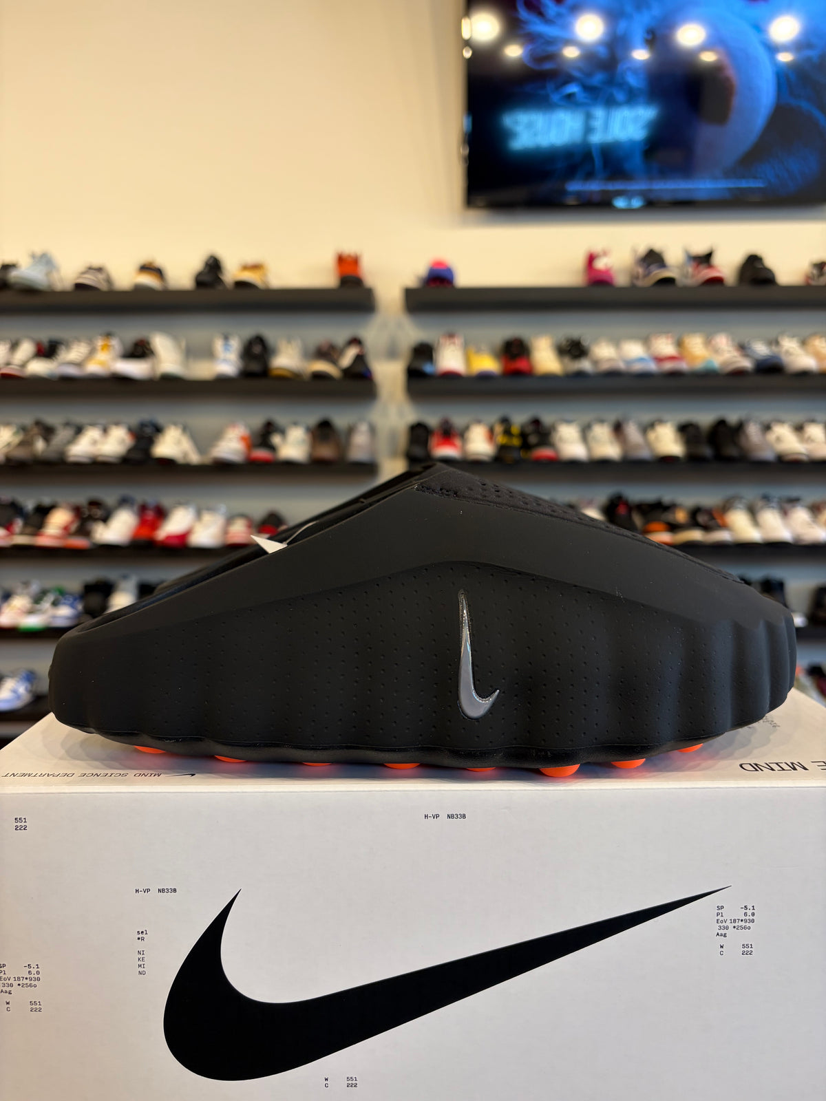 Nike Mind Slide 001 Black Chrome Size 11 Brand New