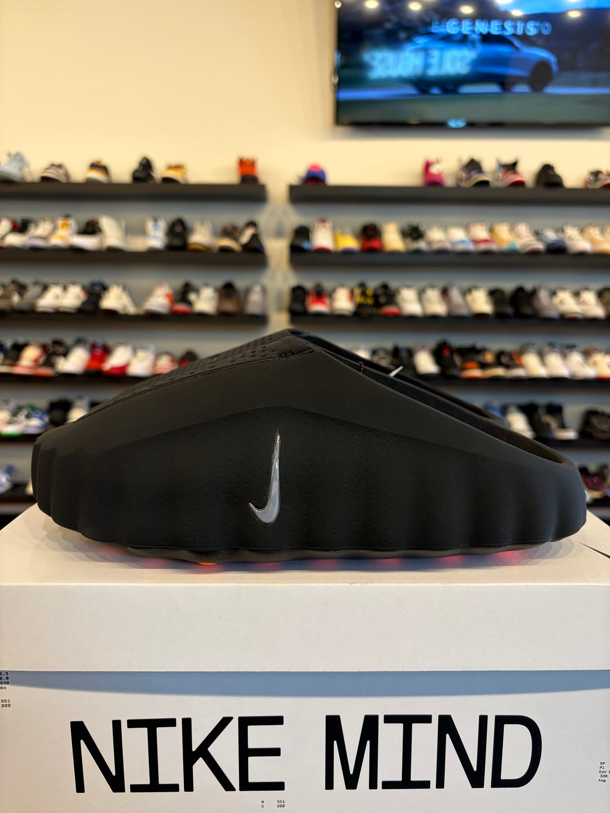 Nike Mind Slide 001 Black Chrome Size 11 Brand New