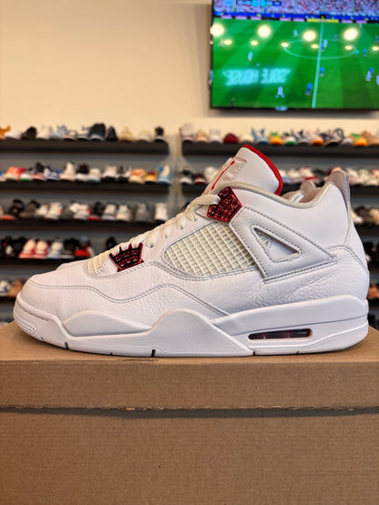 Jordan 4 Red Metallic Size 11.5 Pre-Owned (No Box)