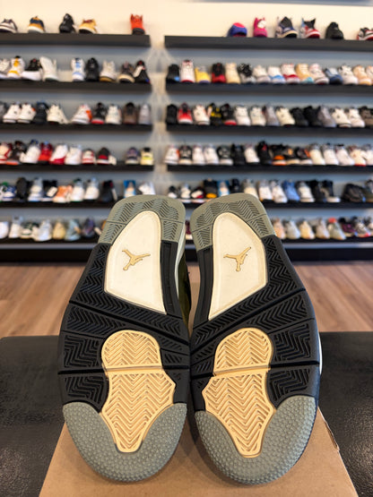 Jordan 4 Craft Olive Size 10.5 Pre-Owned (No Box)