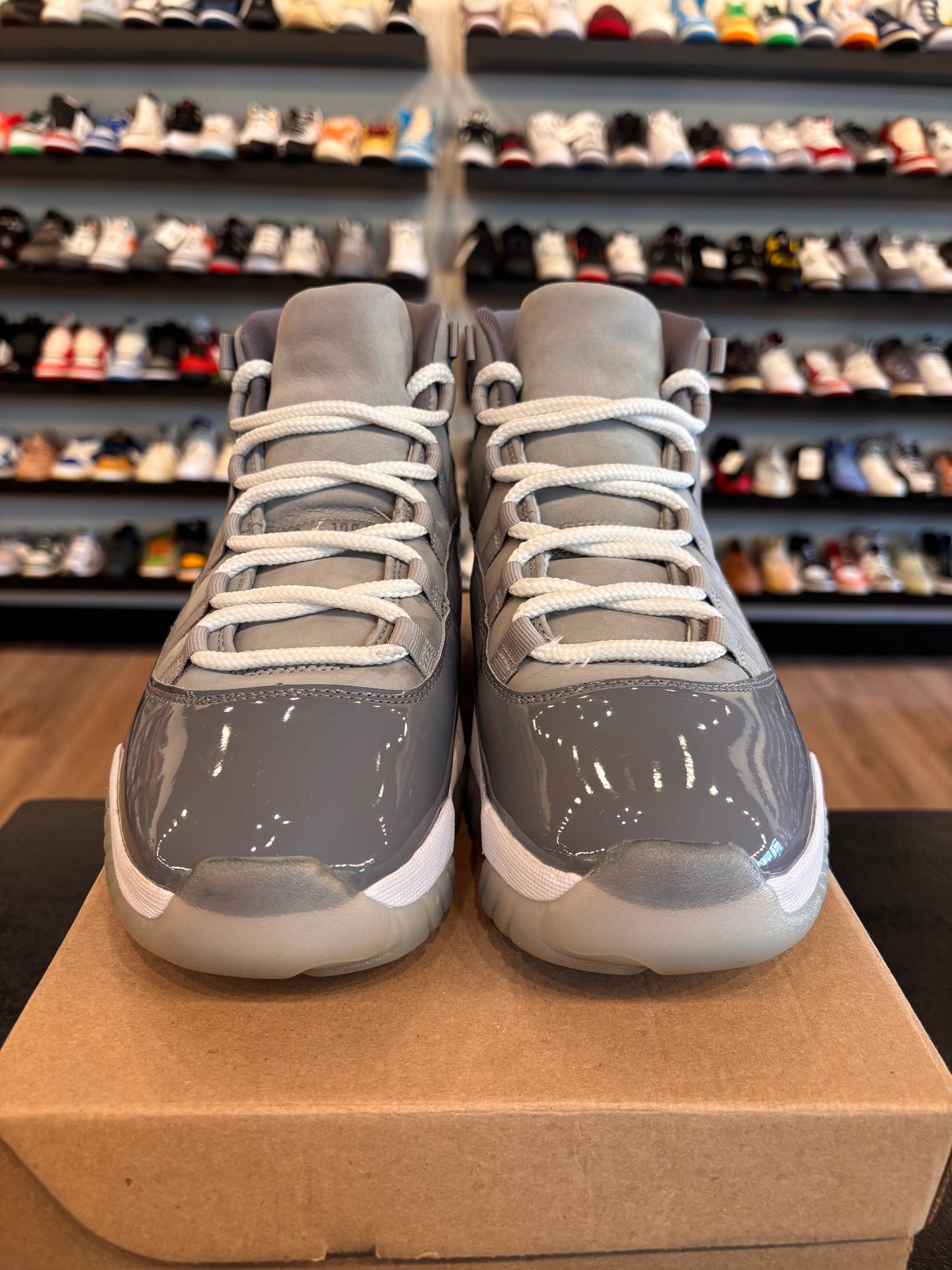 Jordan 11 Cool Grey Size 11.5 Pre-Owned (No Box)